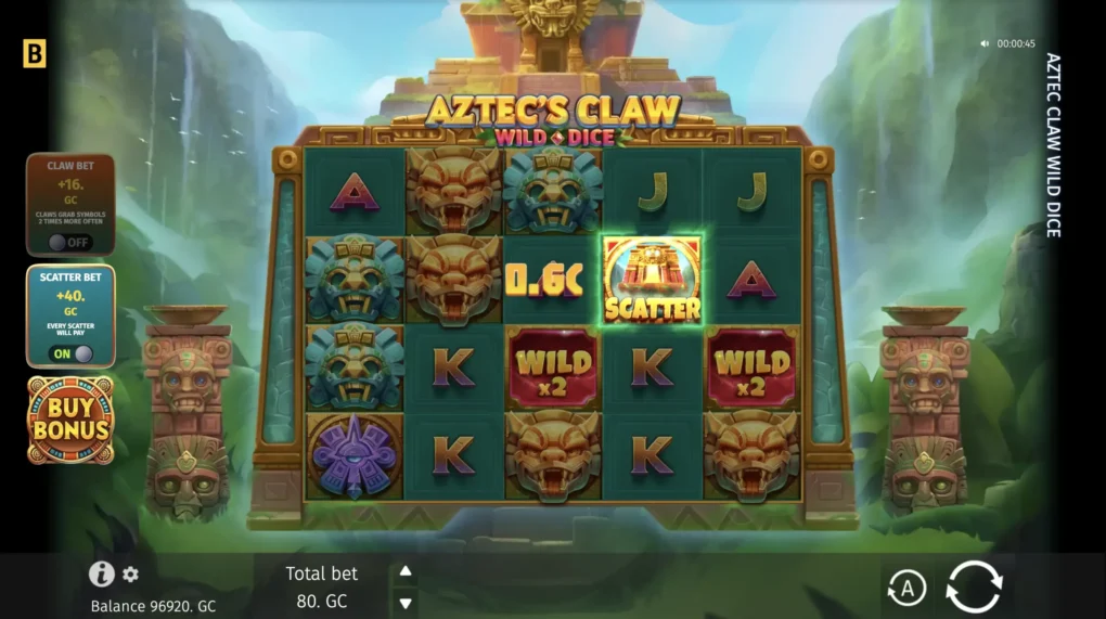 Aztec’s Claw Wild Dice - 6